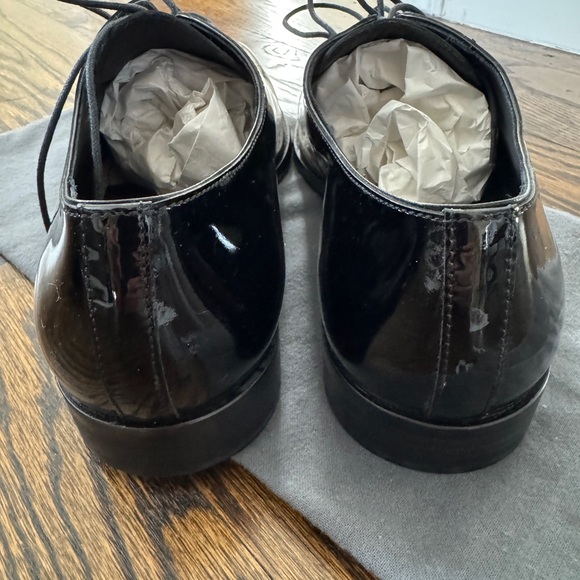 Thomas Bird Mayfair Black Patent Leather Wholecut Men’s dress shoes - Picture 6 of 13